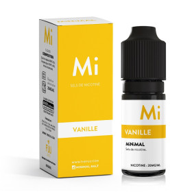 Vanille (DLUO Dépassée) - Minimal - Sel de nicotine