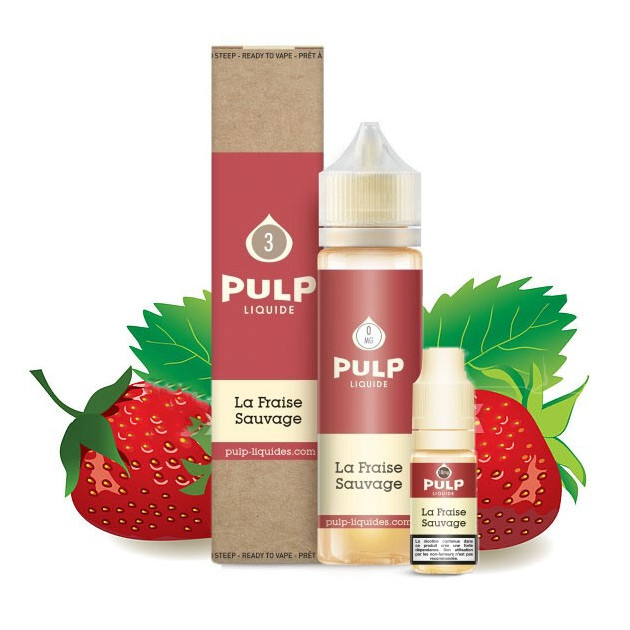 La fraise légendaire de Pulp en 60mL