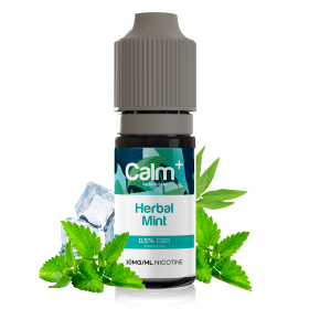 Goût mentholé Calm+ nicotine + CBD Fuu