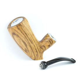 e pipe Dublin Zébrano (Corps + stem) - Creavap