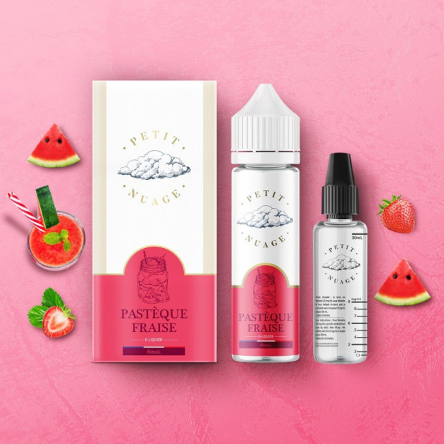 Pastèque Fraise - 60 ml - Petit Nuage