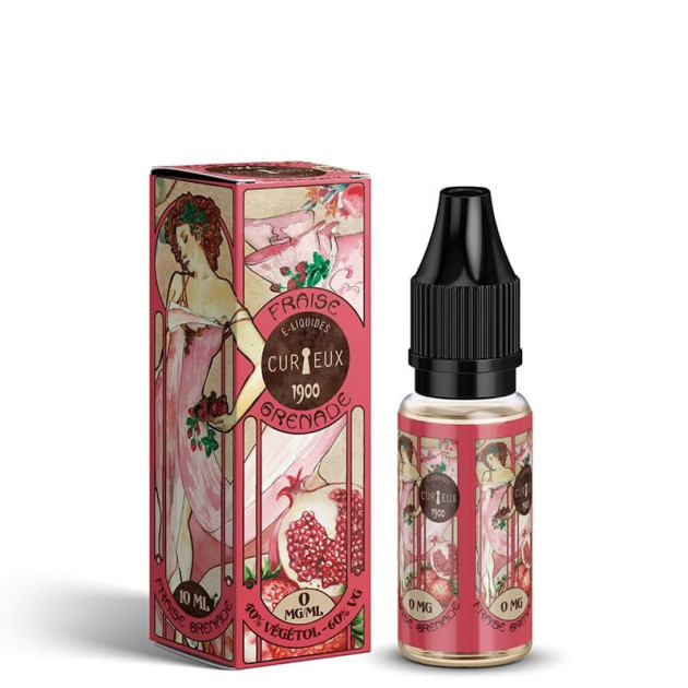 Fraise Grenade - Curieux e-liquides