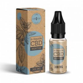 Menthe au CBD - Curieux e-liquides