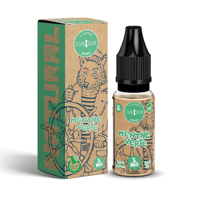 Menthe Verte - Curieux e-liquides