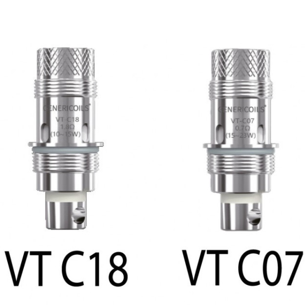 Lot de 5 résistances Serie VT (Nautilus, Nautilus GT...) - Généricoils