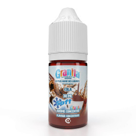Cola Glacé Soft arôme concentré 30 ml - Alfaliquid - Granita