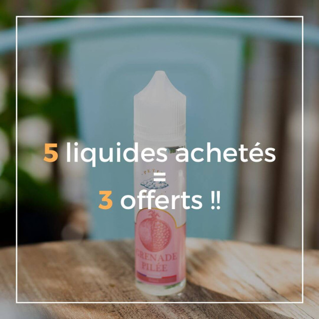 3 E-liquides DE VOTRE CHOIX