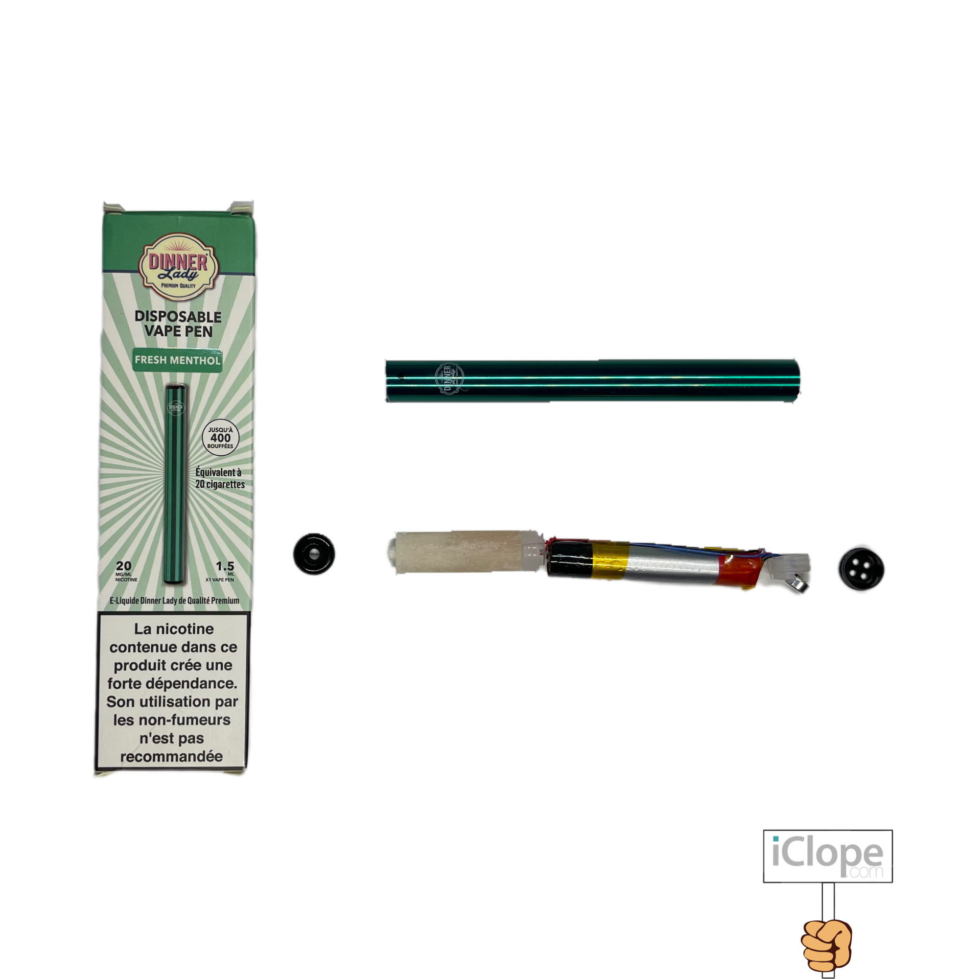 Vape Pen démontée